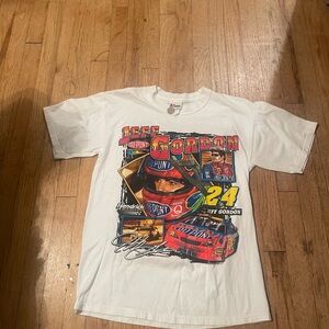 White Jeff Gordon Graphic T-Shirt